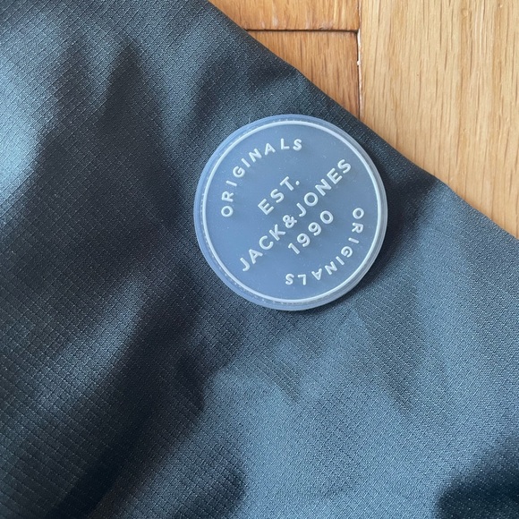 Jack and Jones Size Large Men’s Windbreaker Dark Green Outdoors Trendy Fall - Picture 4 of 8